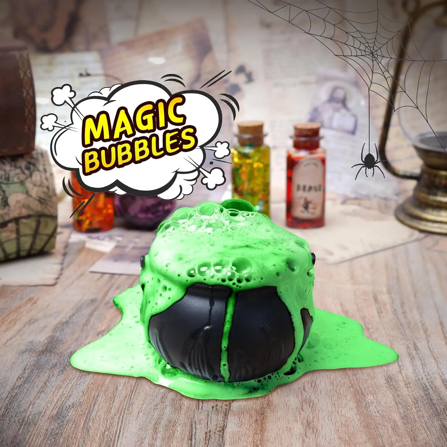 Magical potions kit DIY Fairy Magical Potions Kit Horror Halloween Christmas Gifts Witches' Magical Color Changing Freezing Potions Art Craft Kit