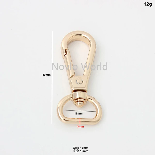 Fashion 1Pcs 3# Gold Plated Fix Zip Puller/Zipper Pull Sliders Zip Head  Zipper Repair Instant