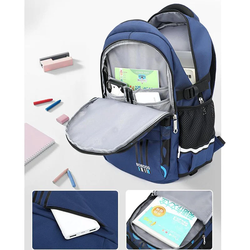 Children Trolley Schoolbags Waterproof Mochila Infantil Escolar Climb Stairs Cartable Wheeled Bagages Pour Enfants Nylon Plecak