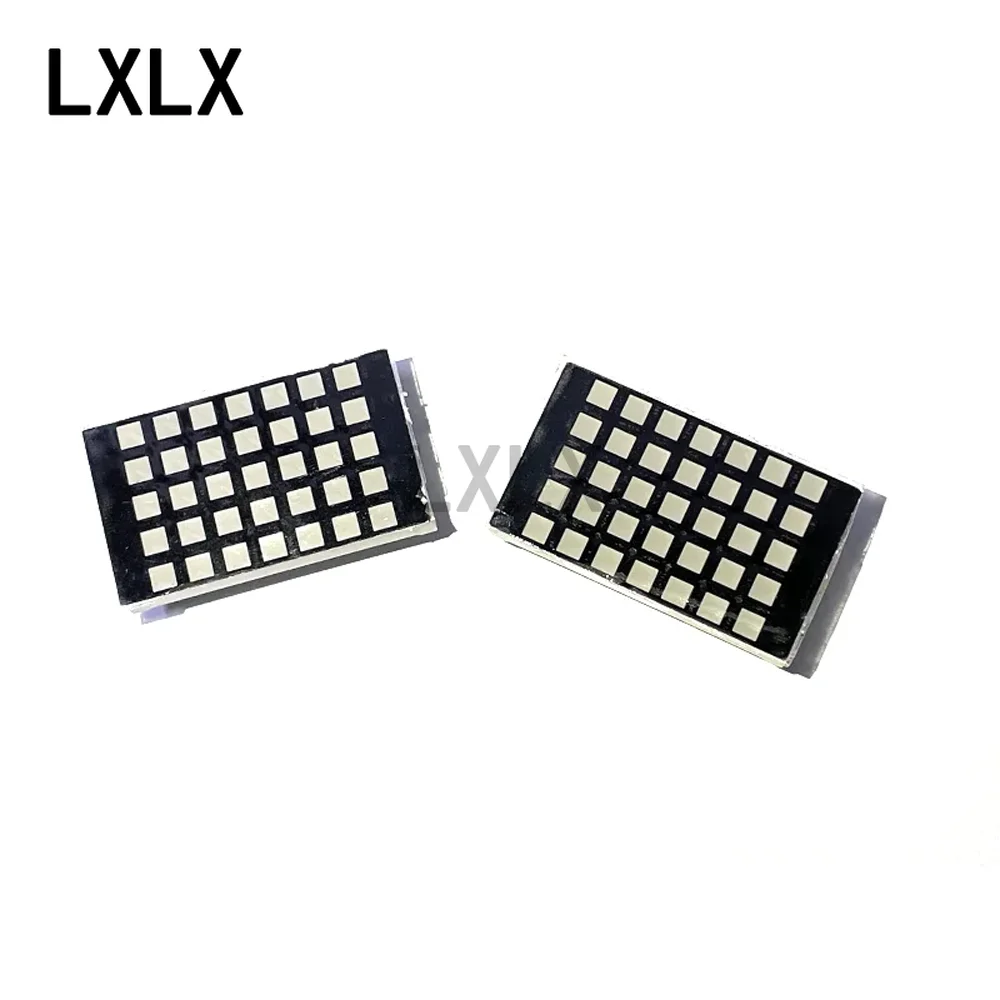 10PCS F1.9mm 5x7 도트 매트릭스 디지털 튜브 발광 모듈 LED 디지털 디스플레이 발광 스크린