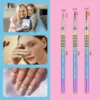 3pcs Kolinsky Acrylic Nail Brush Good Quality Nail Art Mink Brush Wood Handle Gel Builder Manicure Brush Drawing Tools 6