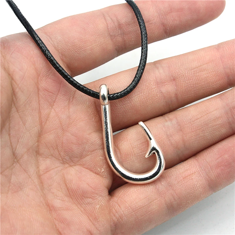 Men's Large Fishing Hook Necklace | Fishing Hook Jewelry | Fisherman's  Necklace | Fisherman's Jewelry Gift | Jewelry Gift For Fisherman | Hook  necklace, Necklace, Jewelry gifts