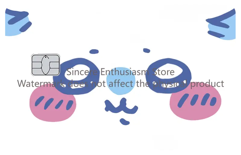 Cartoon Kawaii Chiikawas Credit Card Skin Stickers Cute Matte Sticker for VISA JCB Mastercard and Other IC Card Decorative - Image 27