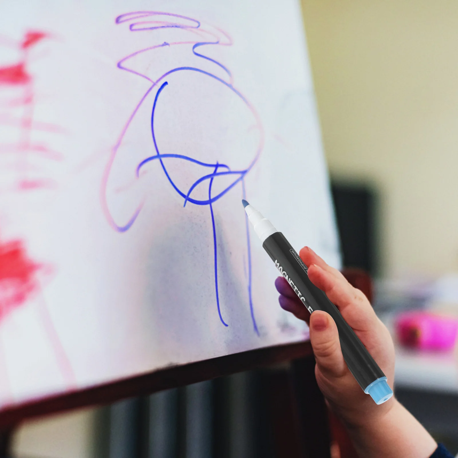 다채로운 페인트 마커 미세 포인트 마커 펜, 워터 페인팅 펜, 교실 화이트보드 펜, 12 개