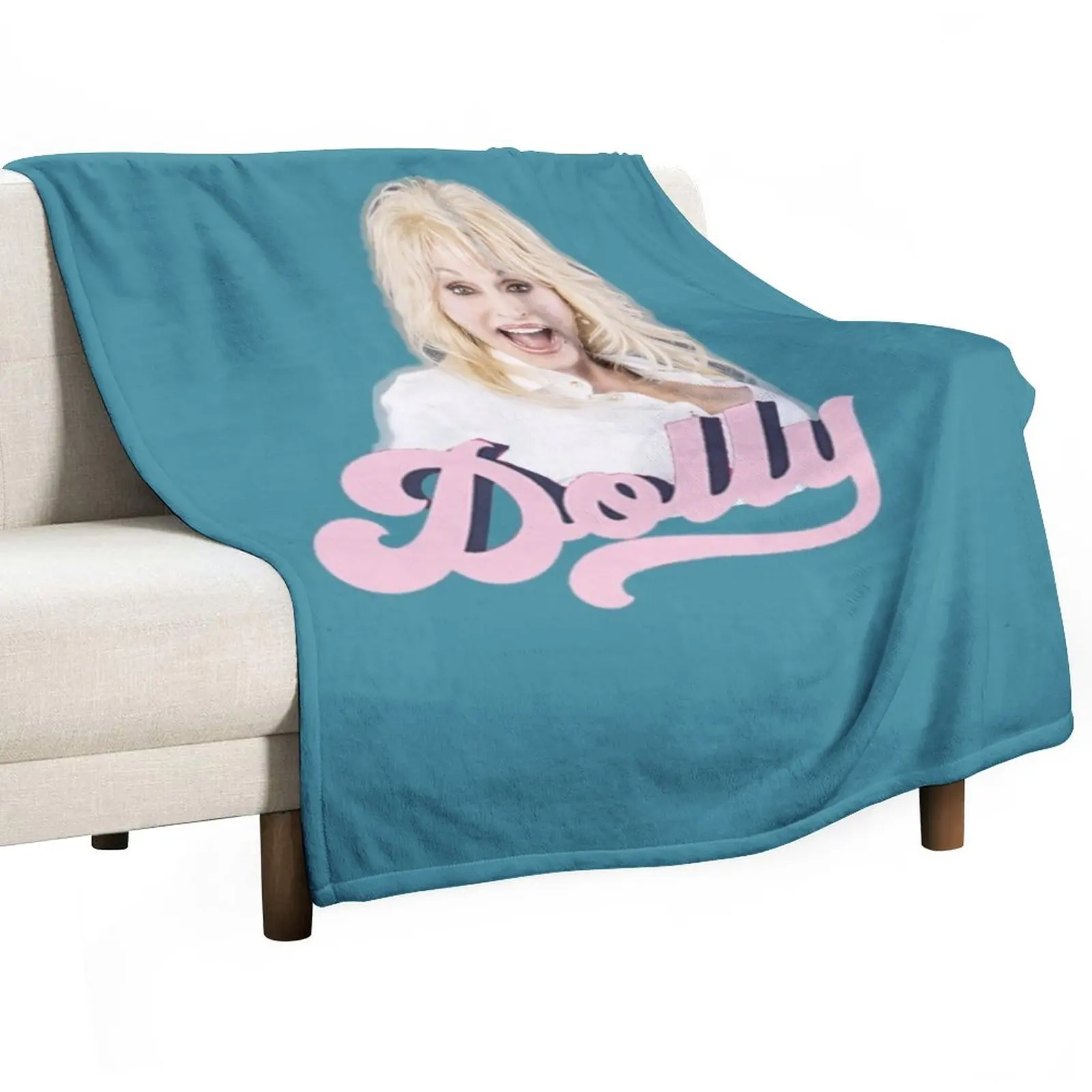 

Nice Daily Portrait of Dolly Throw Blanket Extra Large Throw Blanket Cute Blanket Bed Fashionable Blanket Warm Blanket
