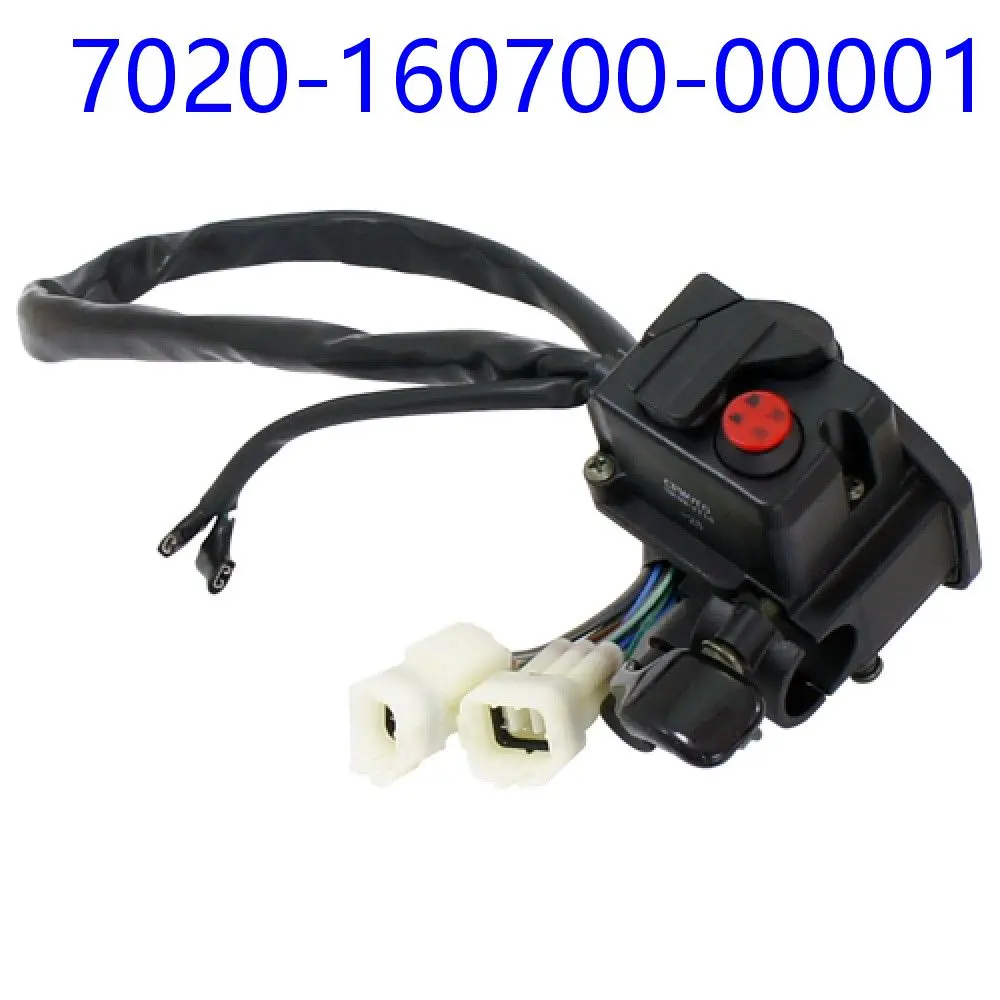 Handlebar Switch RH 7020-160700-00001 For CFMoto ATV Accessories CForce 400S 450S 400L 450L CF400AU CF Moto Part timing chain 124l for cfmoto 0180 024200 atv utv ssv accessories cforce 400 450 400s 450s 450l 450l cf400atr cf400au cf moto