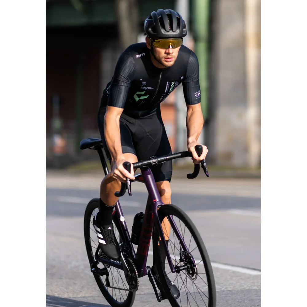 RH77 Sportwear Cyclilng Short Sleeve Jersey Quick Dry Breathable Lightweight Bicycle Shirt Maillot Ciclismo Hombre high quality