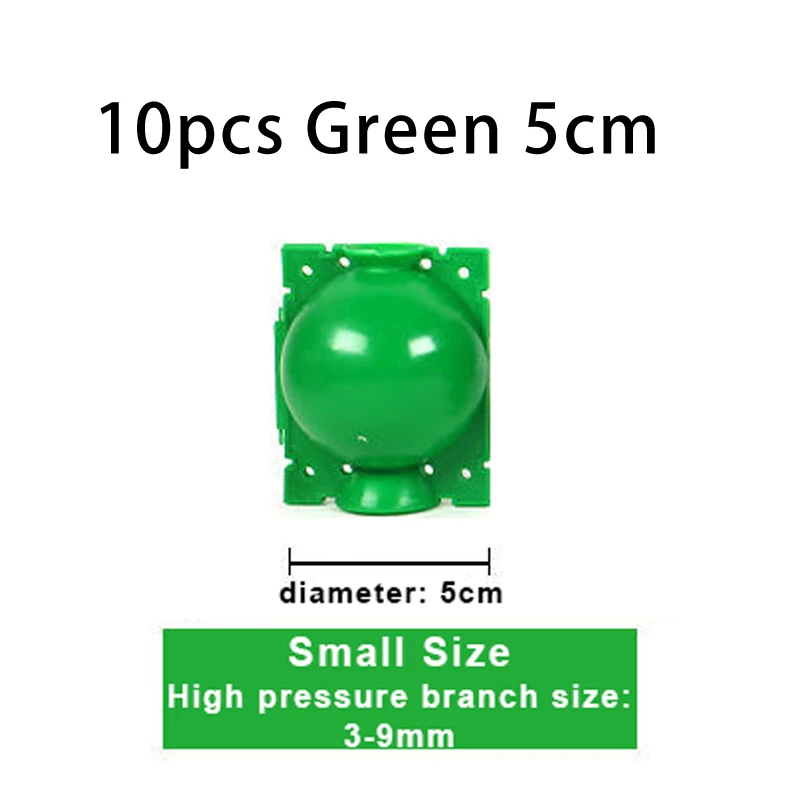 Green 10pcs 5cm