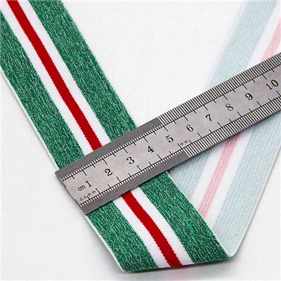 4cm green white red