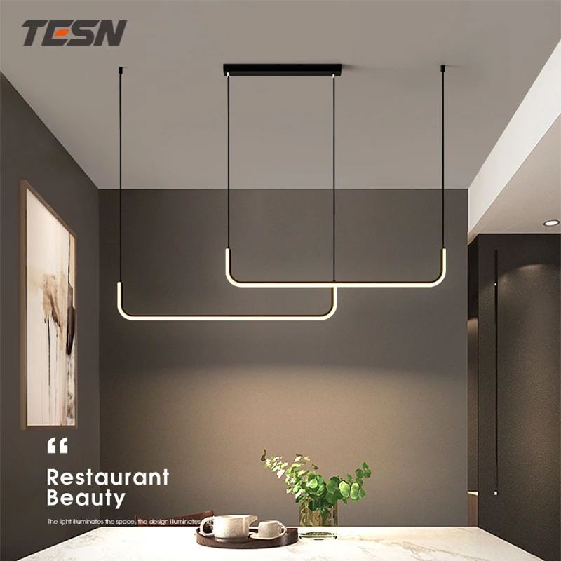kitchen chandelier Hot Selling Modern LED Ceiling Chandelier Dining Table Dining Chandelier Kitchen Lamp Minimalist Home Decoration Lighting small chandeliers