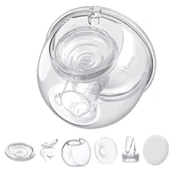 1 Set Attachment Including Dust Cover Diaphragm Flange Insert & Silicone Diaphragm for S12 Electric Breast Pumps Repair 1