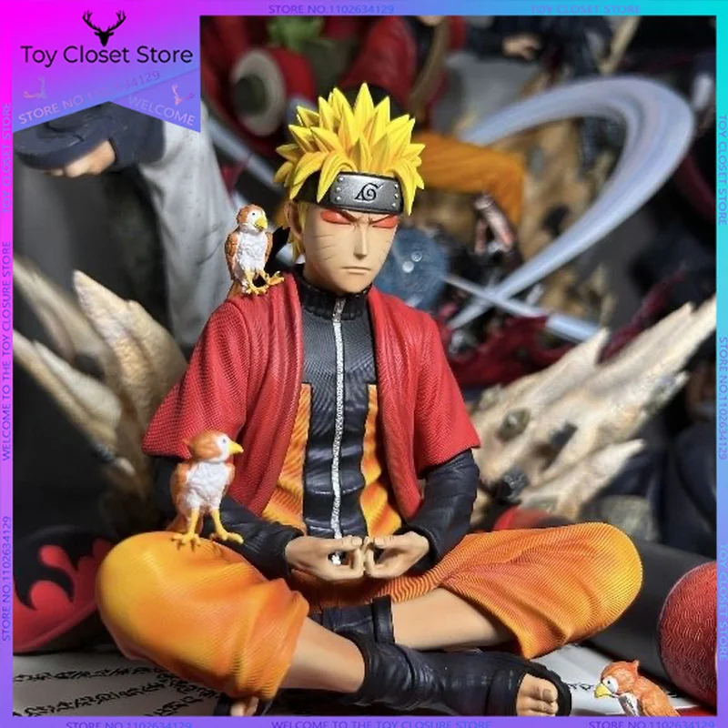 

Anime Naruto Gk Uzumaki Naruto Sit In Meditation Figures Figurine 15cm Pvc Collection Model Toys Desktop Decoration Gifts