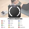 1pc body fat scale, electronic fat measurement scale, human home intelligent battery powered weight scale (without battery) 4