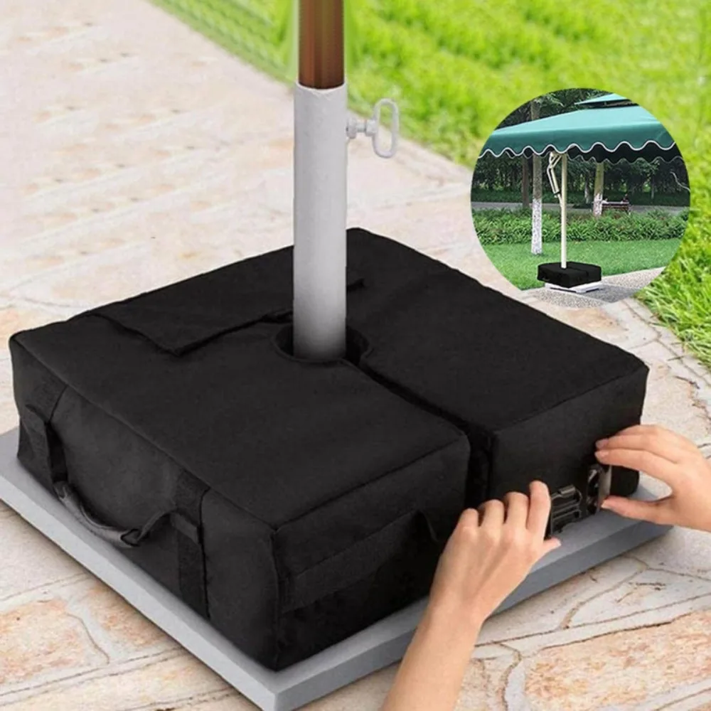 Umbrella Base Stand Fixed Sandbag Detachable Wind-Proof Sun Umbrella Base Beach Umbrella Plug Base Fishing Umbrella Stand
