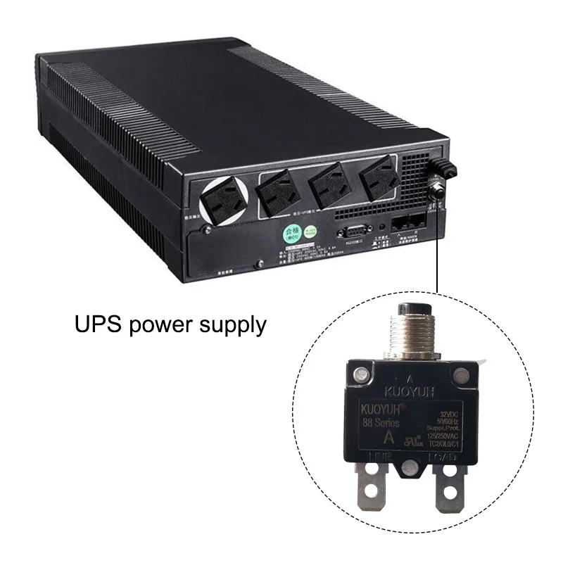 Description Picture 5 of itemKuoyuh 88 series 20A waterproof motor thermal protector electronic disyuntor circuit breaker
