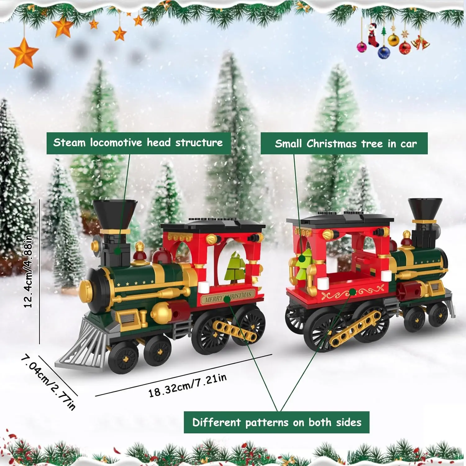 Lego christmas train 2020 sale