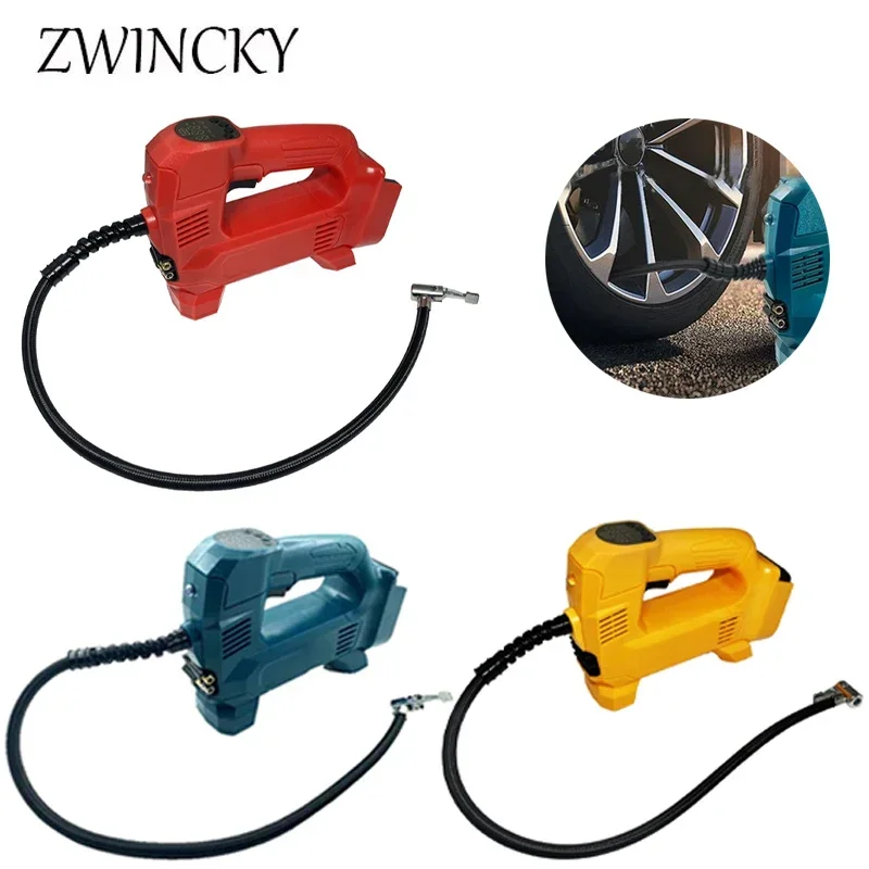 Zwincky Per Makita/Dewalt /Milwaukee 18-20V Batteria Cordless Gonfiatore Per Pneumatici Per Auto Compressore D'Aria Portatile Pompa D'Aria Elettrica D