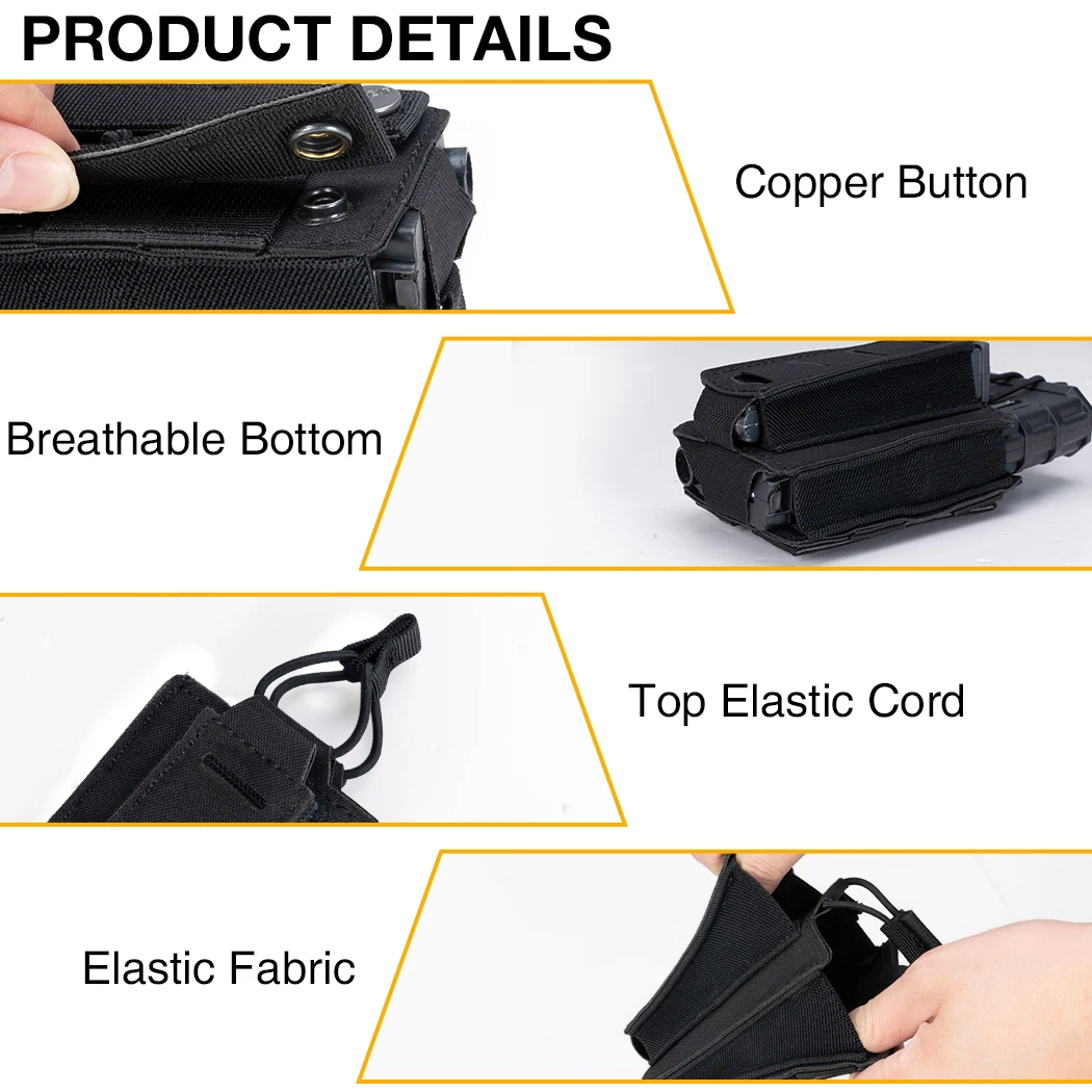 ストライクウォーリア2マグ、ケース付き Idgear-ダブルマグ