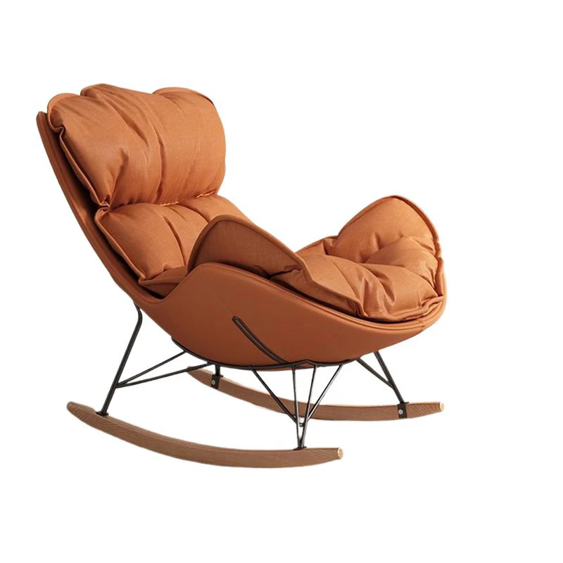 Cadeira reclinável nórdica para sala de estar, cadeira dobrável para jardim, pátio, saco de feijão, mobília home, ljx35xp