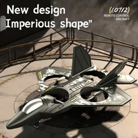 L0712 RC Plane 2.4G Remote Control Aircraft Gravity Sensing Helicopter Glider with Light EPP Foam Fighters for Boys Children 2
