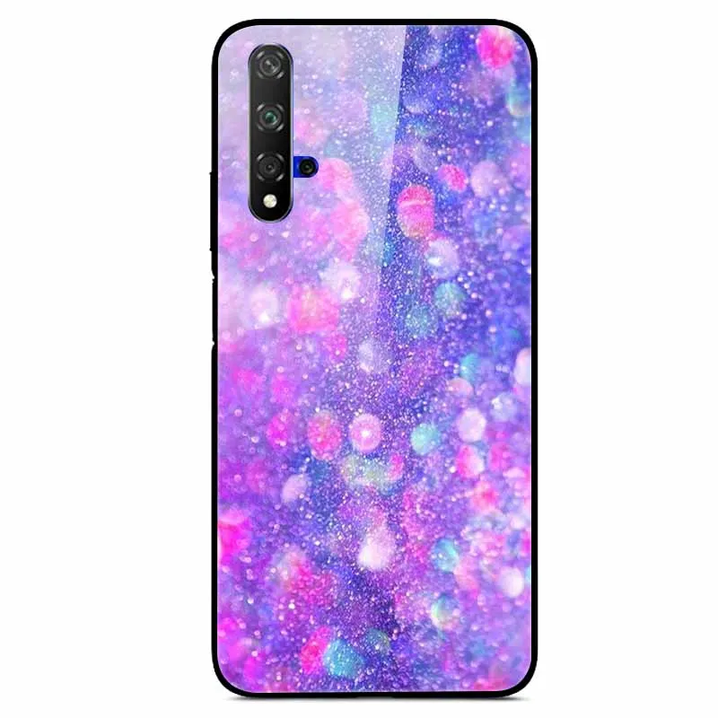 Premium Tempered Glass Hard Back Cover for Huawei Honor 20 Series