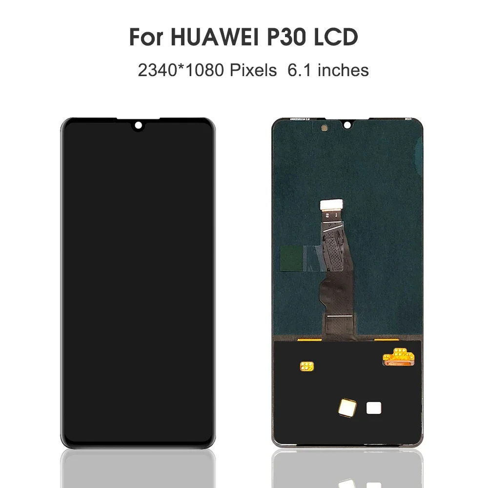 6.1''For HUAWEI P30 For Ori ELE-L29 ELE-L09 AL00 TL00 ELE-L04 LCD Display Touch Screen Digitizer Assembly Replacement