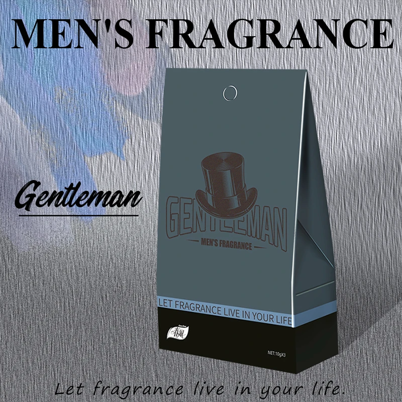 men Hangable Fragrant Fragrances Spices Bags Wardrobe Sachets Deodorizing Paper Aromatherapy Bag Home Cabinet Air Fresheners