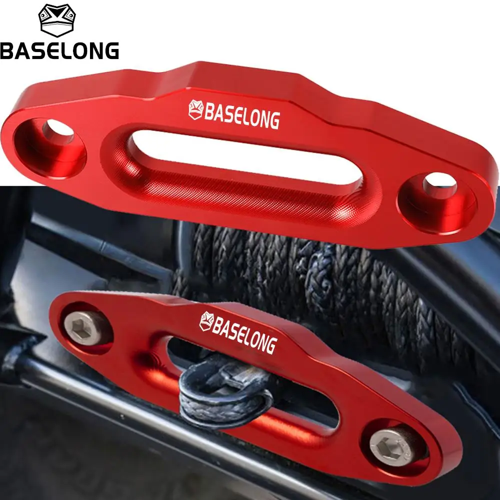 New20003500lbsWinchRopeGuideSilverHawseAluminumFairleadFor