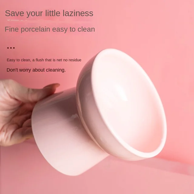 High Foot Cat Elevated Bowl 300ml Ceramic Dog Food Water Feeders Raised Neck Protection Pet Feeding Dishes for Puppy 5