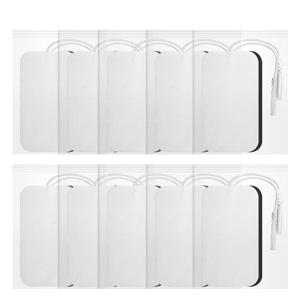 20/50Pcs 9*5cm Self-adhesive Electrode Pads Patch Massage Gel Sticker for Tens Body Massager Pulse Muscle Stimulator Acupuncture 6