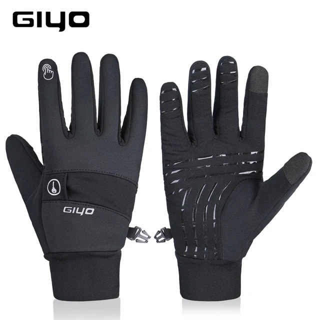 Walging Stadium Cater Giyo Mtb Racefiets Lange Handschoenen Winter Handschoenen Warm Touch Screen  Anti Slip Volledige Vinger Fiets Handschoenen Mannen Vrouwen fietsen Wanten|  | - AliExpress