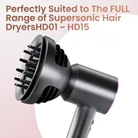 Nouveau buse de diffuseur 2 en 1 pour Dyson Supersonic HD16 Nural SenCiciMen X13, accessoires de fixation de diffuseur de sèche-cheveux, buses 5