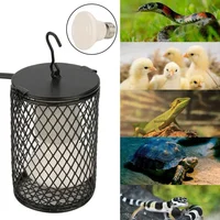 100W Heating Lamp Turtle Snake Lizard Reptiles E27 Infrared Heater Ceramic Anti-scald Cage Protects Chicks From Hatching 1