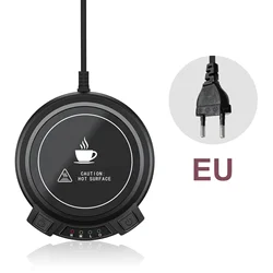 Premium Electric Cup Warmer with Adjustable Temperature Settings (EU PLUG)