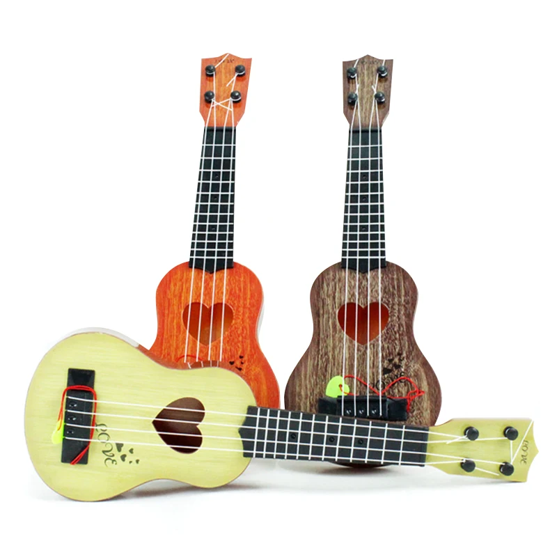 44cm Beginner Classical Ukulele Guitar Educational Musical Instrument Toy for Kids Early Education
