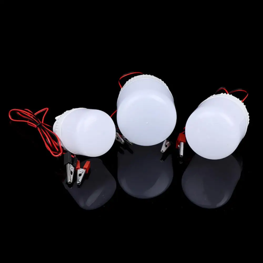 범용 에너지 절약 LED 전구, 야외 캠프 텐트 야간 낚시 걸이식 조명, 흰색 램프, DC 12V, 5W, 9W, 15W, 1 개, 2 개, 3 개
