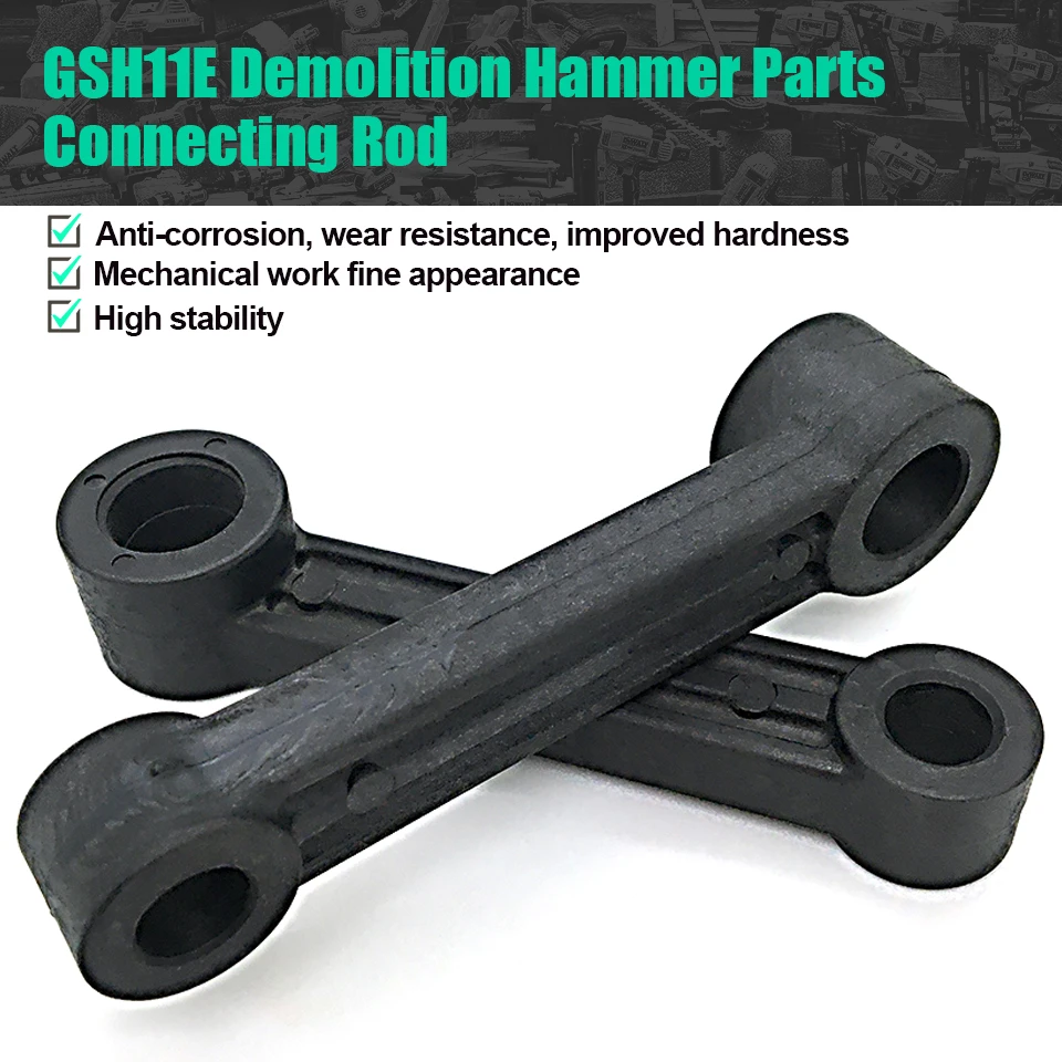 2Pcs Connecting Rod Replace For Bosch GSH11E GSH 11E Demolition Hammer  Power Tools Spare Parts Accessoires PVC Connect Fast - AliExpress