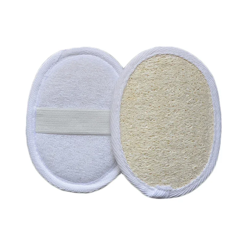 Body Scrub Natural Loofah Body Scrubber Bath Exfoliating Cellulite Luffa Sponge Shower Brushesr Puff Washcloth