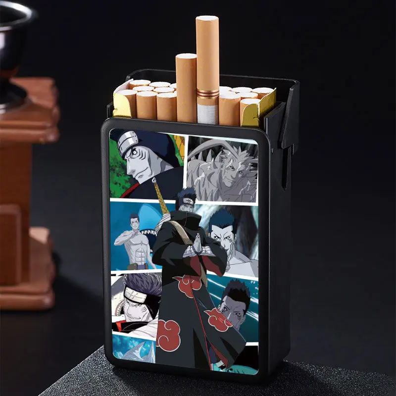 NARUTO SHIPPUDEN 文房具ケース　デットストック　ナルト　サスケ NARUTO-ナルト-サスケ-自動巻きタバコボックス,漫画