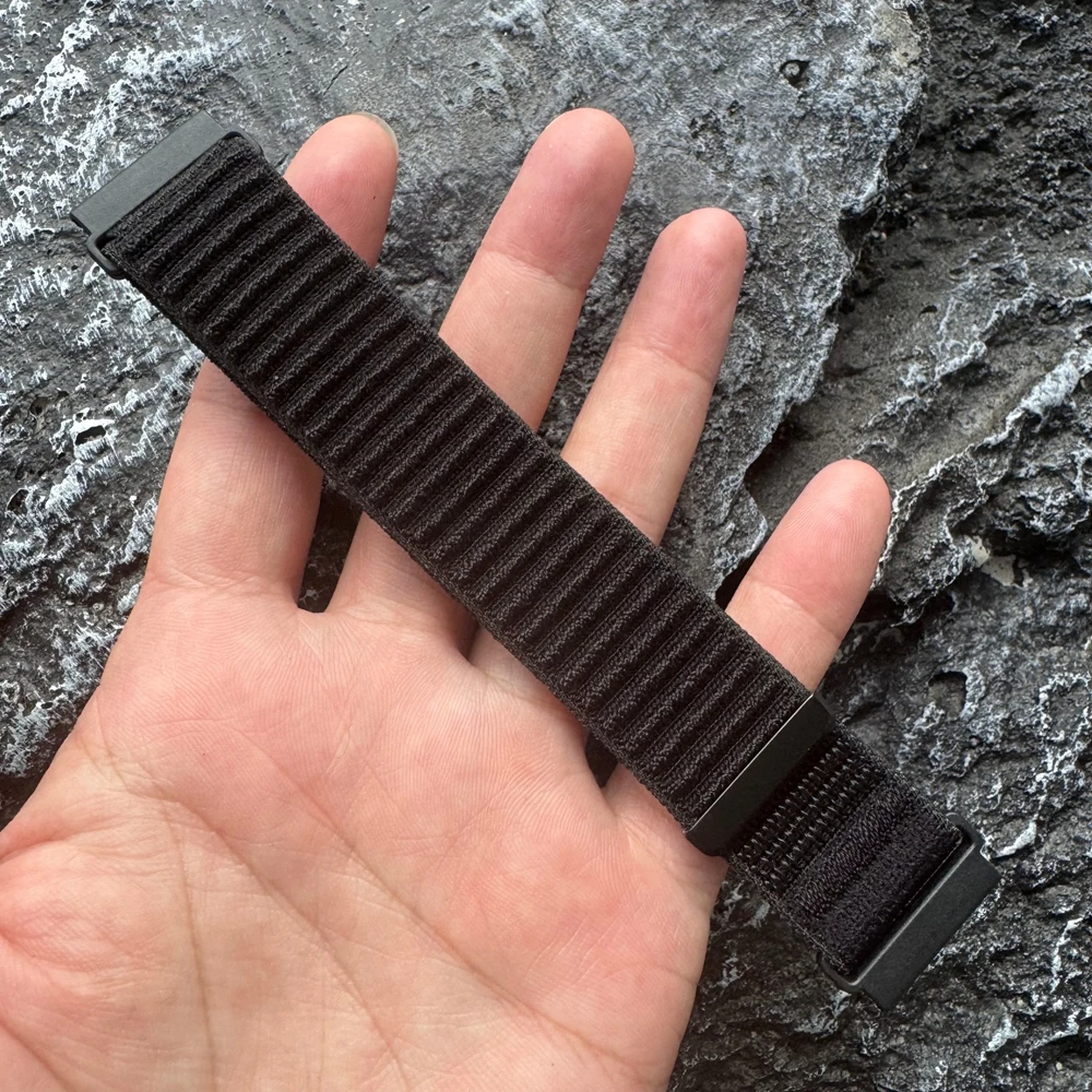 Breathable Nylon Sports Watch Strap, 20mm