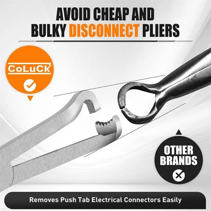 Rapid Disconnector Pliers Electrical Plug Pliers Kit Sturdy Retaining Ring Pliers Set Auto Repair Hardware Tools For Automotive 5