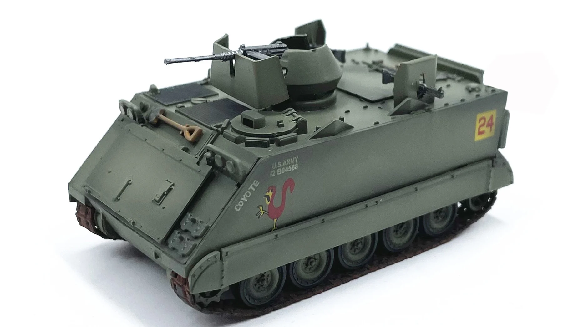 追跡装甲車両モデル、完成品コレクションモデル、us m113a2
