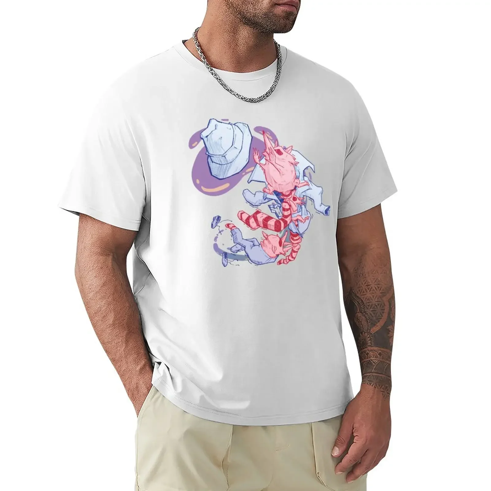 

3 raccoons in a trenchcoat T-Shirt tops oversized Men's t-shirts