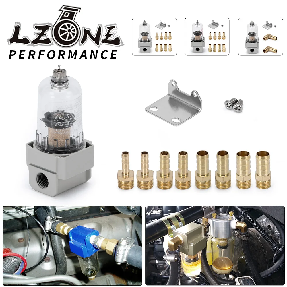 Universal Engine Oil Catch Tank/ Oil can Filter out impurities / and Gas Separator Auto Accessories
