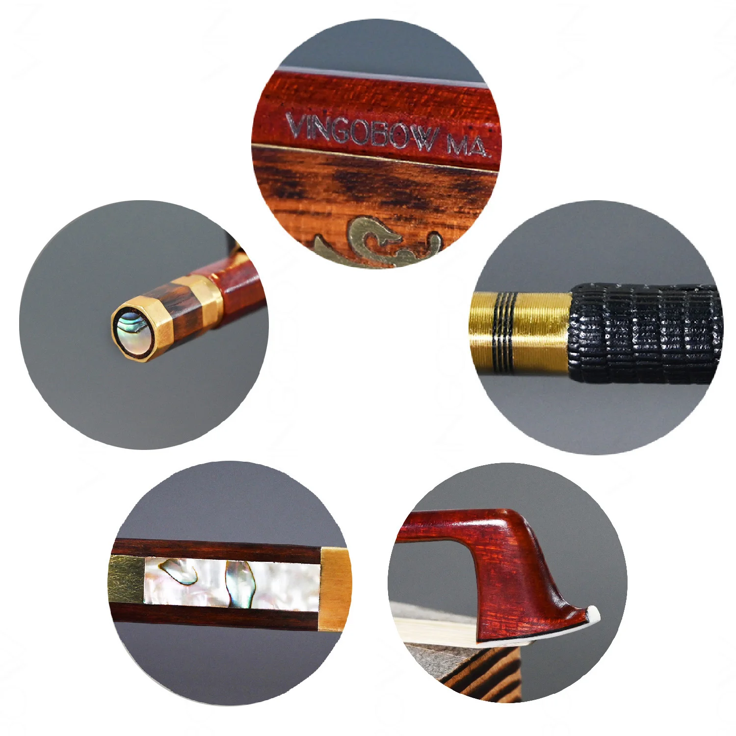 ●弓 Pernambuco Red Horn 4/4 Amazon.com: AMZZ Master 4/4 Full Size Pernambuco Violin Bow