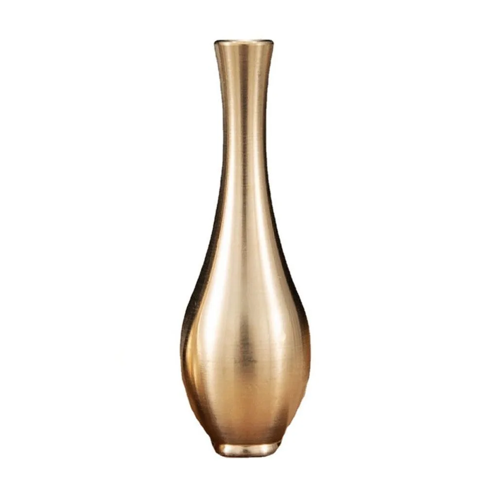 Vintage Copper Antique Vase Decorative Desktop Ornament