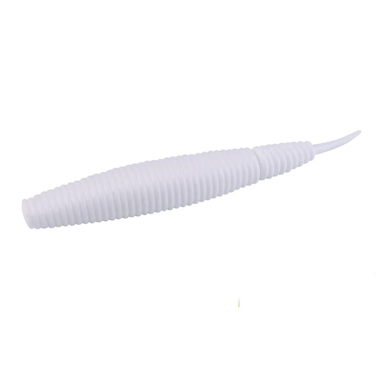 Angelköder Fliegenpuppe Weichköder 9cm 6g Langschwanz-Köder Künstliche Köder für Barsch und Schlangenkopffisch Schraubgewinde-Körper 5 Stück Set SONDERANGEBOT – Detail 5