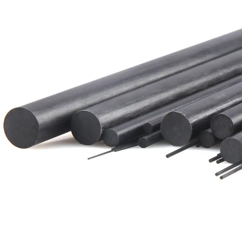 Carbon Fiber Solid Rods Diameter 0.5mm~12mm Cylindrical Carbon Shaft for RC Models or DIY - Image 3