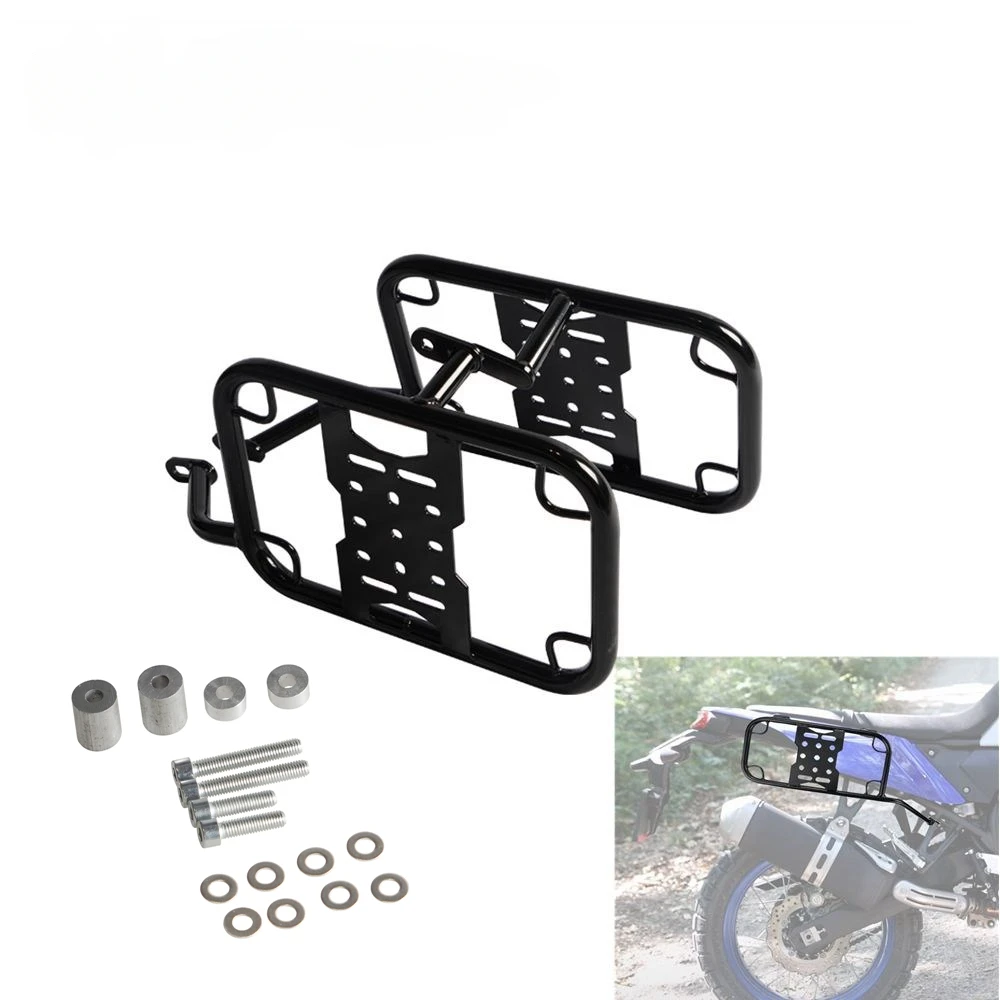 

Стальной кронштейн для сиденья мотоцикла, стойка для боковых сидений, послепродажное обслуживание для Suzuki DR 650 DR650 1996-2021, боковые стеллажи