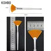 KSHBO 3pcs Practical Facial Brushes Fan Makeup Brushes Soft Portable Mask Brushes Cosmetic Tools for Women Ladies Girls Tools 3